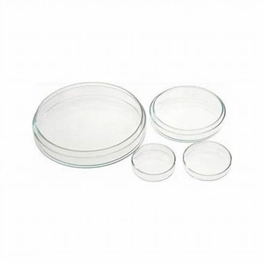 Laboratuvar Tek Kullanımlık Petri Kabı Yüksek Borosilikat Cam Hücre Kültür Yemekleri